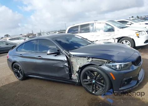2018 BMW 440I Gran Coupe z USA, uszkodzony, nr VIN WBA4J5C55JBF07372